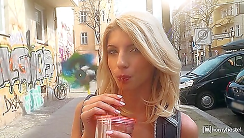 Masked blondyi soles and cum on her face