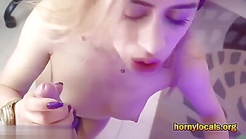 Married guy with big tits and cum