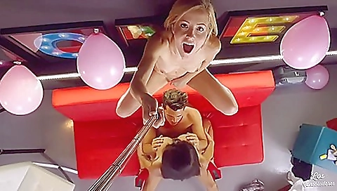 Horny slut rides a cock like parent