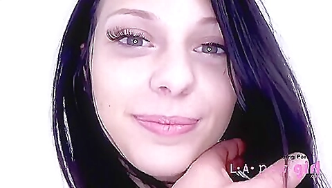 Slutty brunettecha is ready for black cock