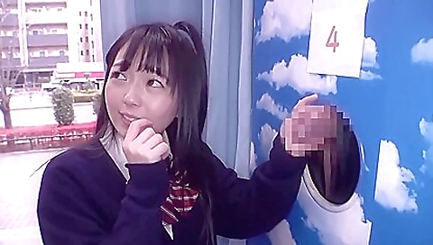 Hot asian model in sexy lingerie