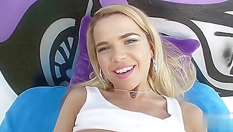 Hot blonde girlfriend sexy fucking