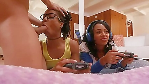 Sexy blonde swallows cum on her face